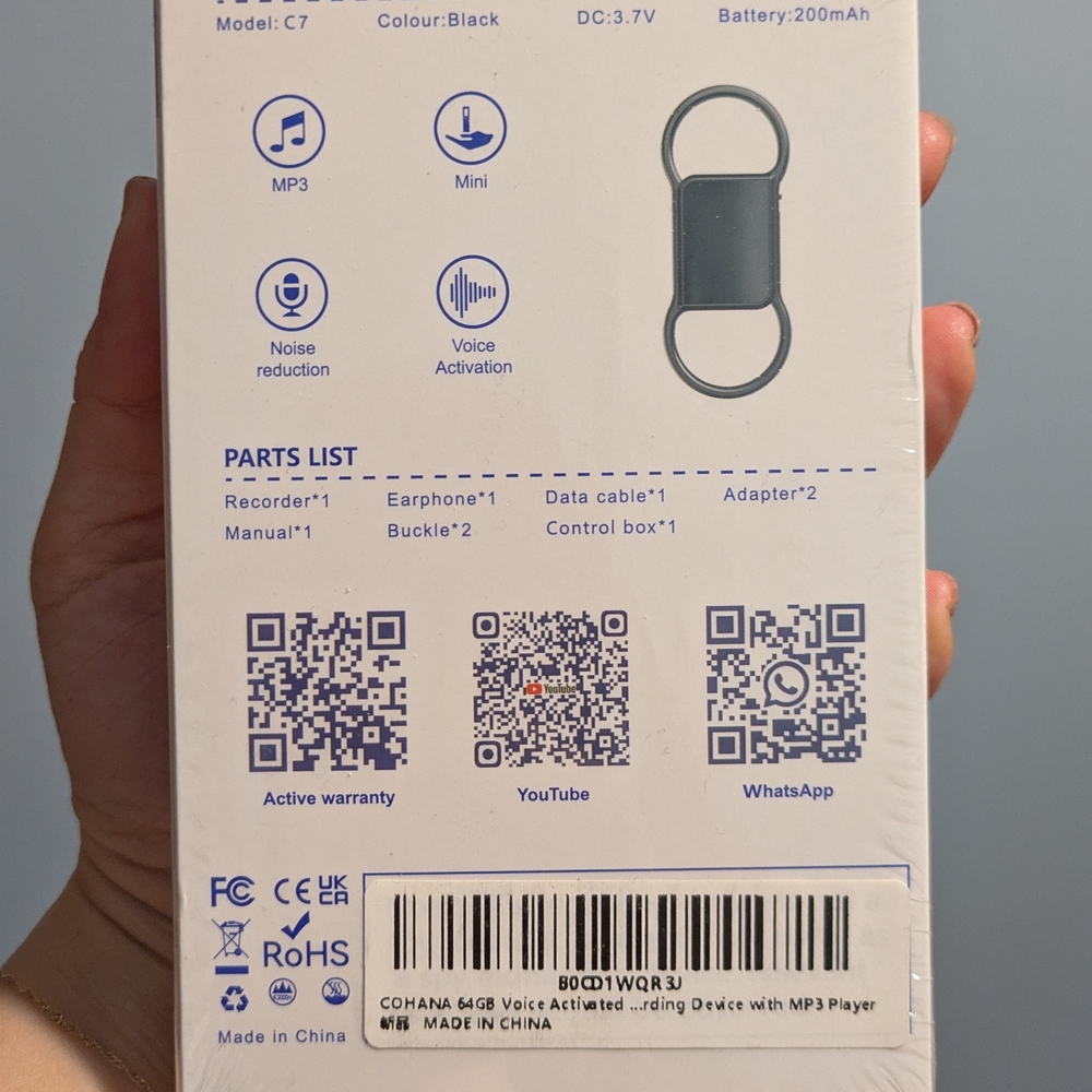 Mini Digital Voice Recorder - Picture 2 of 2